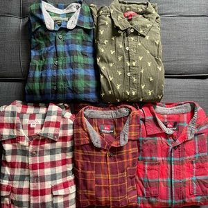 Flannel Shirt Lot